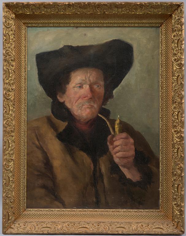 Oskar Hoffmann, MAN MED PIPA.