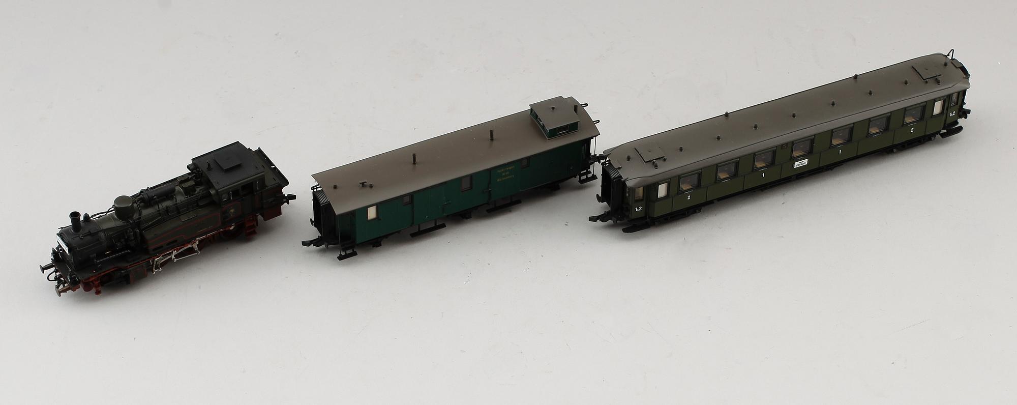 MODELLTÅGSET, 2 st, Roco, Österrike.