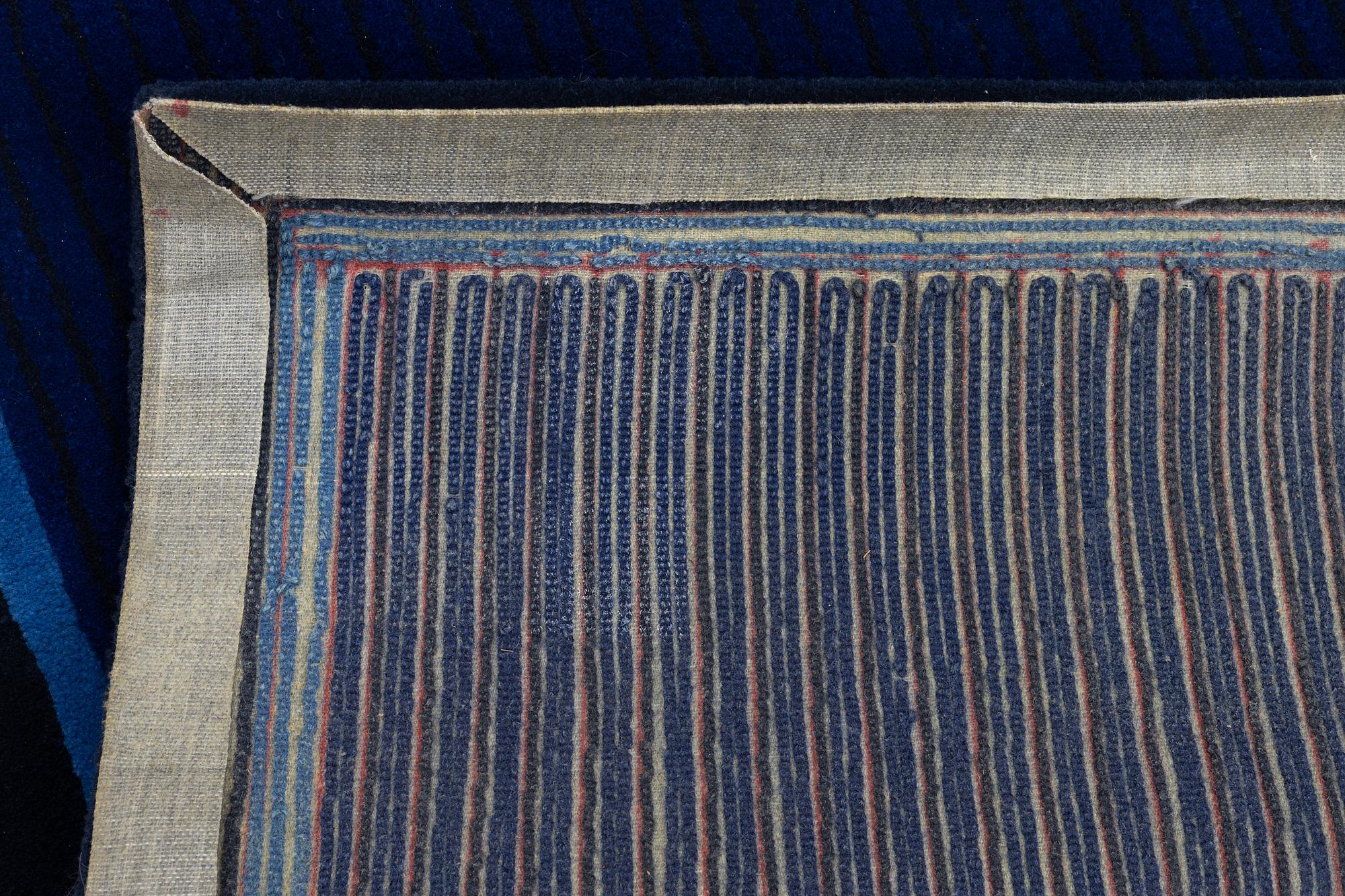 Hertha Bengtson, a tufted carpet, Kinnasand, c. 210 x 210 cm.
