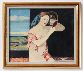 Einar Jolin, oil on canvas, signed, dated 1966.