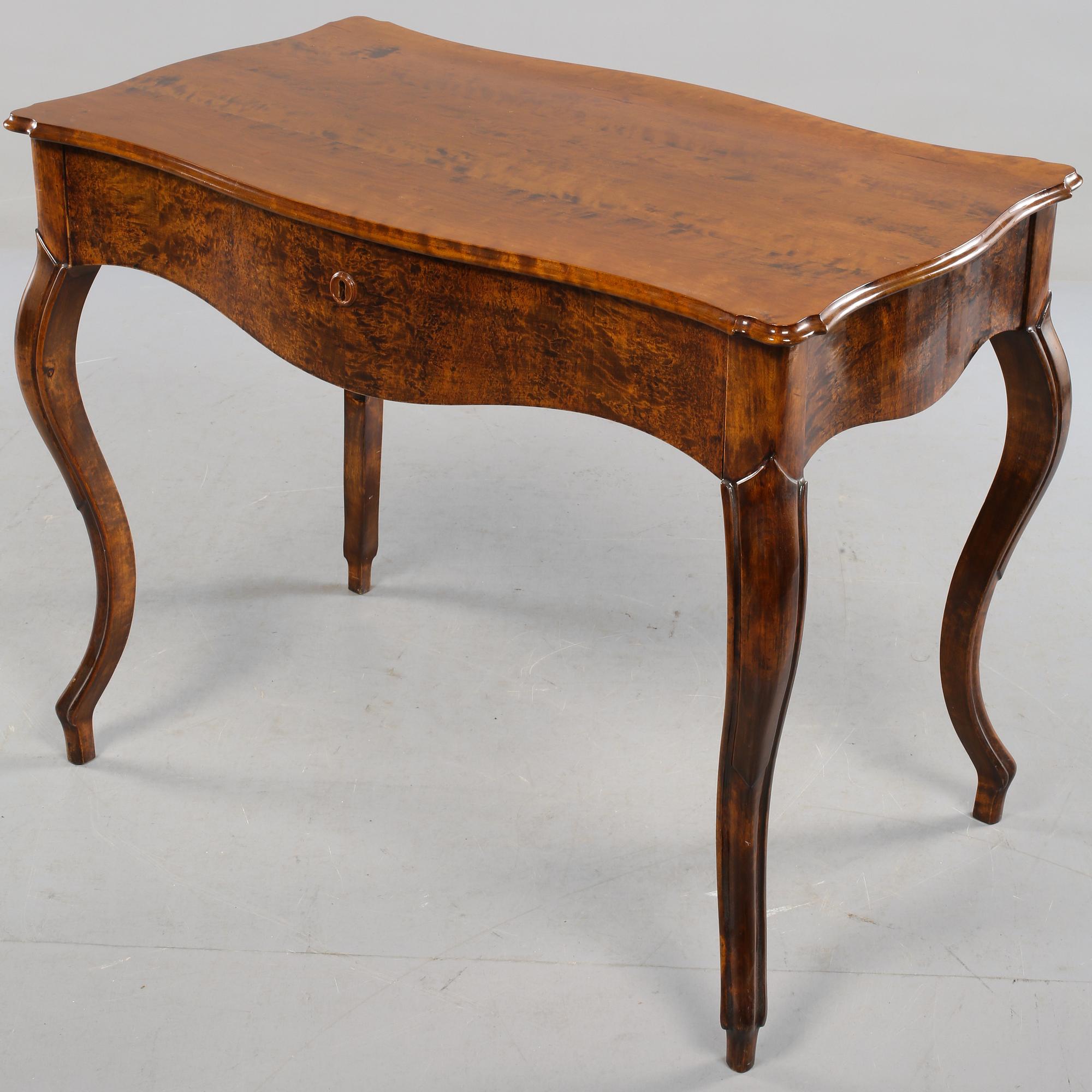 SKRIVBORD, nyrokoko, 1800-talets andra hälft.