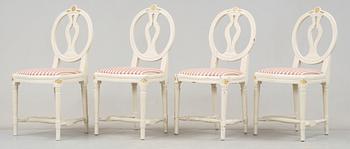 STOLAR, 1 + 3, gustaviansk samt gustaviansk stil, 1700-tal samt 1900-talets första hälft.