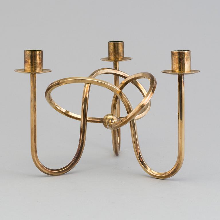 JOSEF FRANK, a brass candelabrum from Svenskt Tenn.