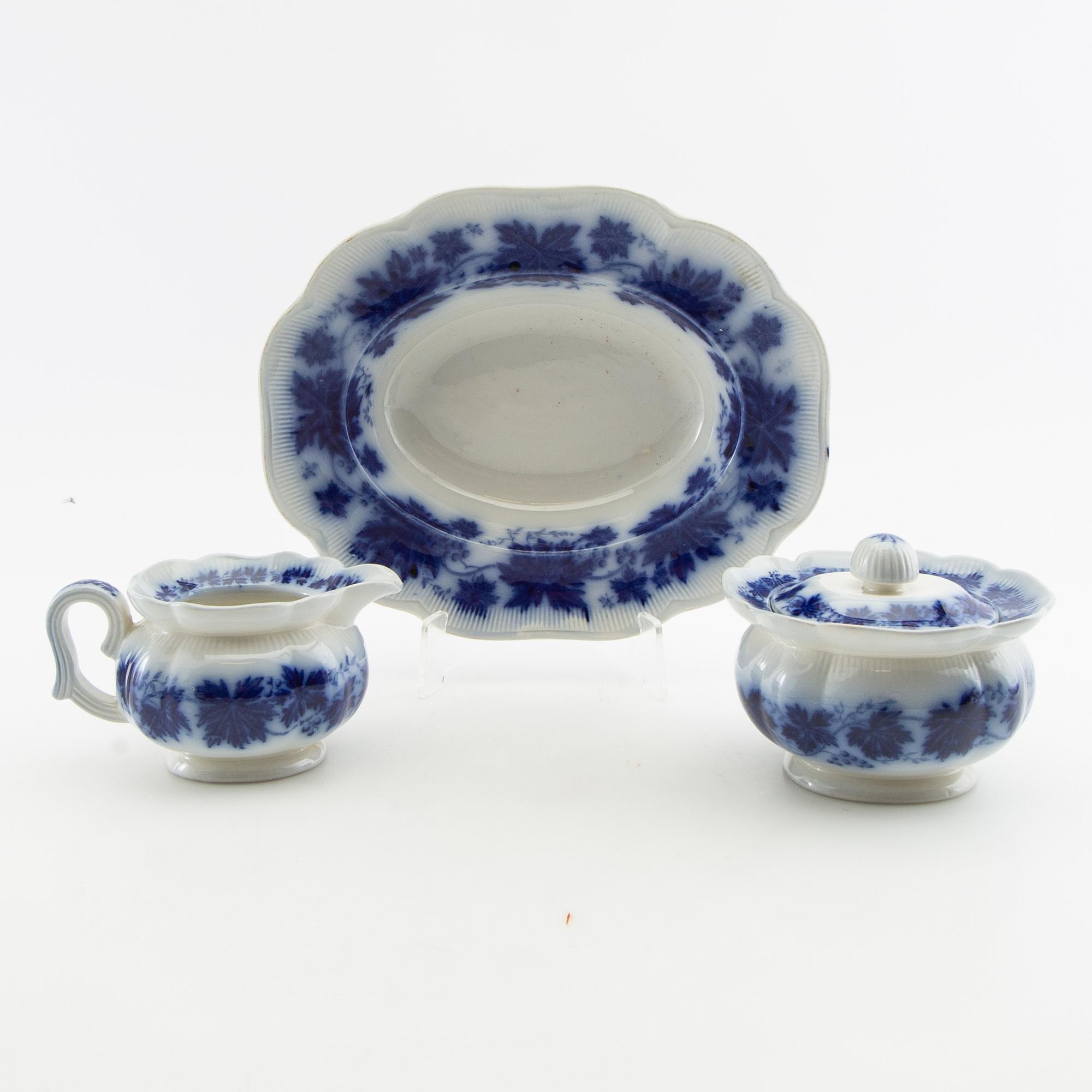 Arthur Percy, servis, ca 68 dlr "Vinranka", Gefle, 1900-talets första hälft.