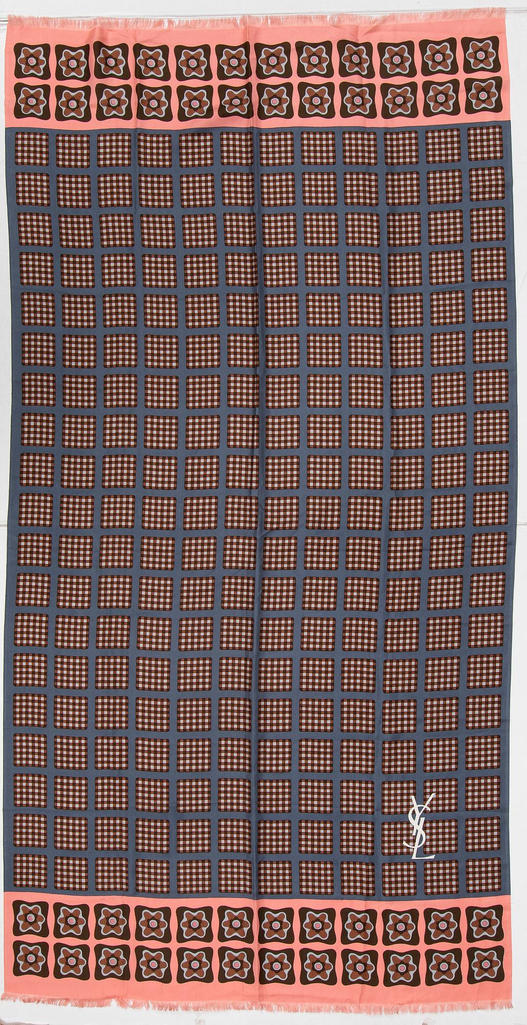 Three scarves by Missoni, Kenzo & Yves Saint Laurent.
