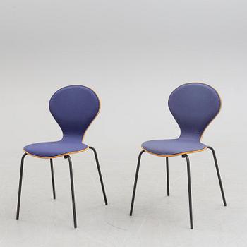 A pair of 'Rondo' chairs by Erik Ole Jorgensen, Danerka, Denmark, 21st century.