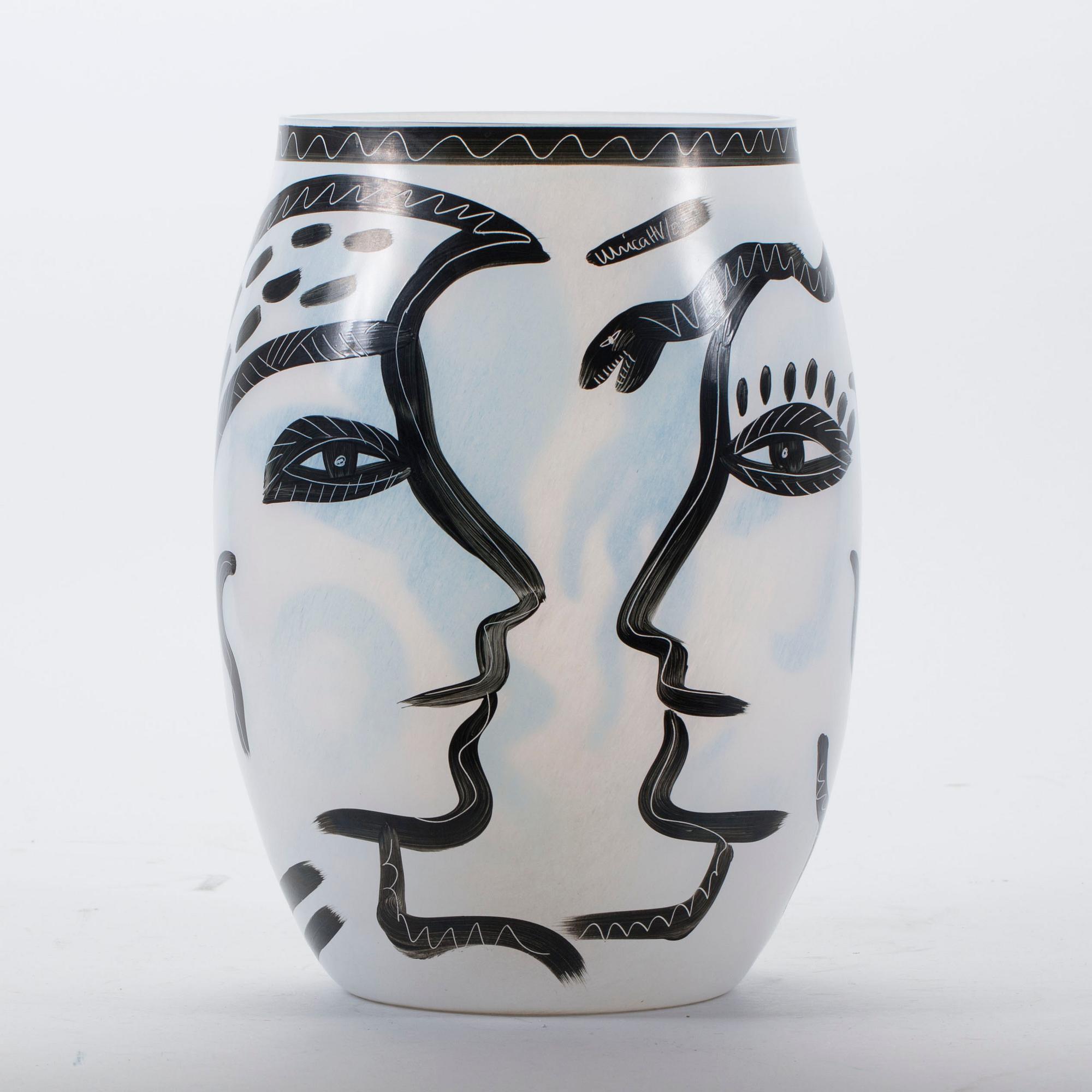 VAS, glas, "Caramba", Ulrica Hydman-Vallien, Kosta Boda.