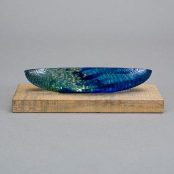 SKULPTUR, glas. Bertil Vallien, signerad, Kosta Boda.