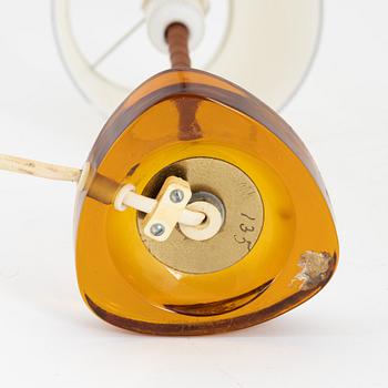 A pair of table lamps from Nybro, 1970's.