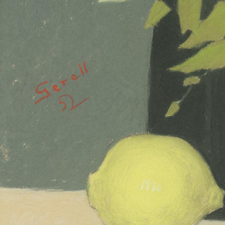 Greta Gerell, pastel, signed and dated -52.