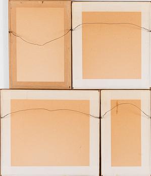 CHRISTINA SNELLMAN, Four woodcuts, 1960-70s.