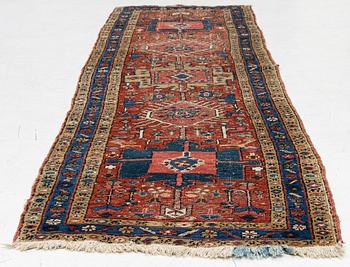 Gallerimatta, orientalisk, ca, 310 x 88 cm.