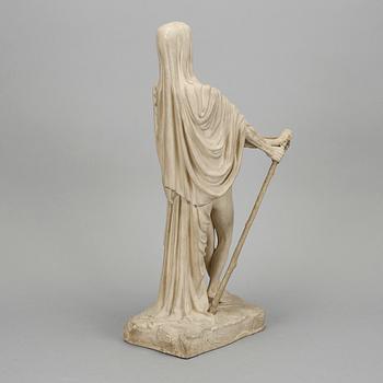 SKULPTUR, lergods, kring sekelskiftet 1900.