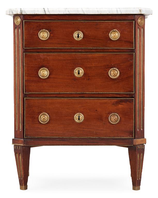 A late Gustavian 18th century commode.