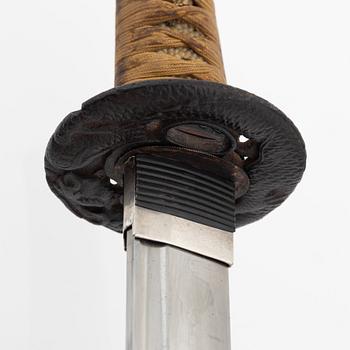 A Mumei wakizashi, Edo period, probably 18th Century.