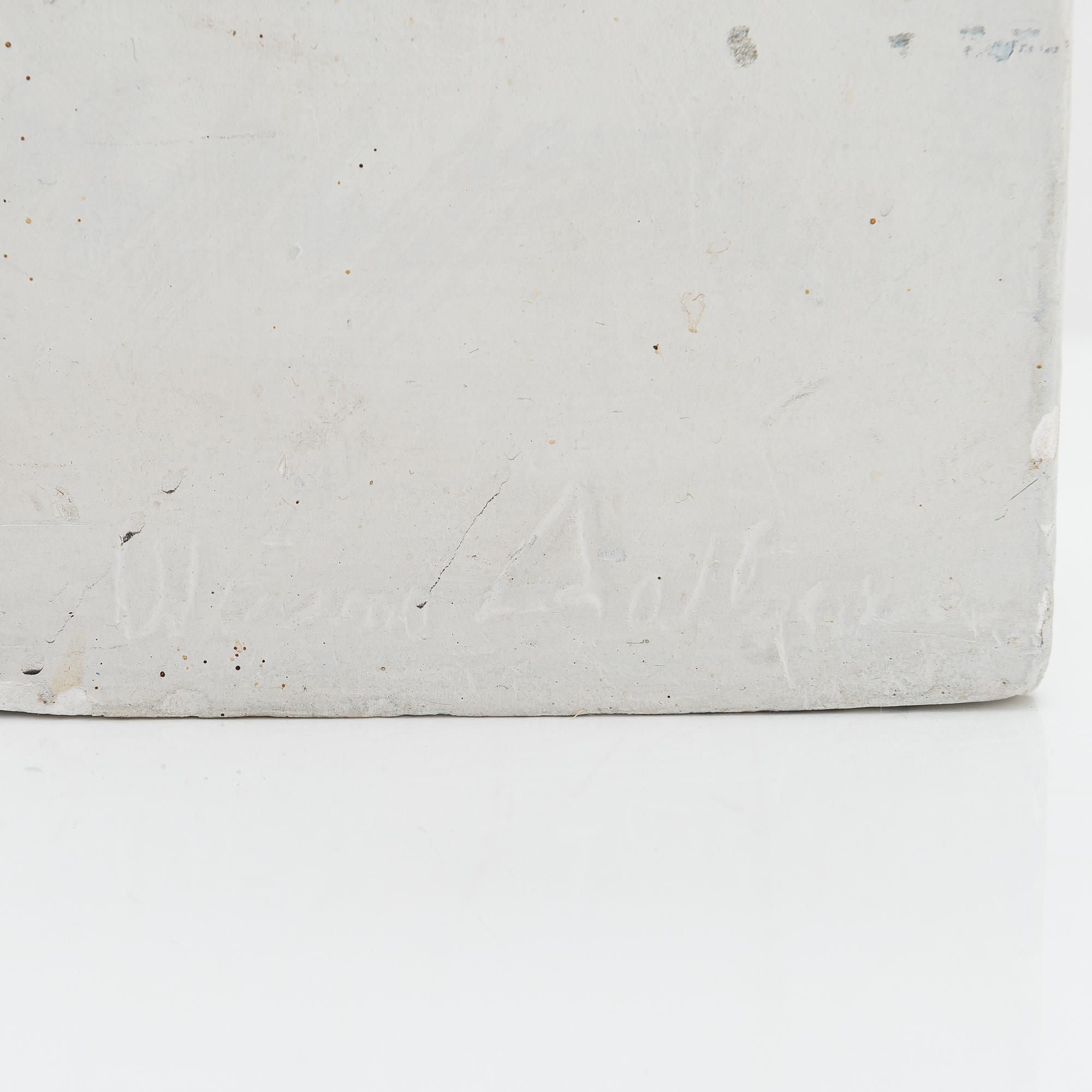 Wäinö Aaltonen, skulptur, gips, signerad.