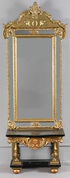 SPEGEL, rokokostil, 1800-talets slut.