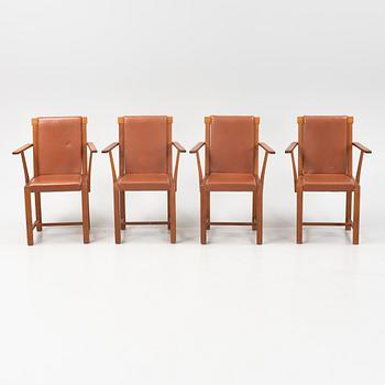 Åke Axelsson, a set of four 'Provence' chairs from Galleri Stolen, 1995.