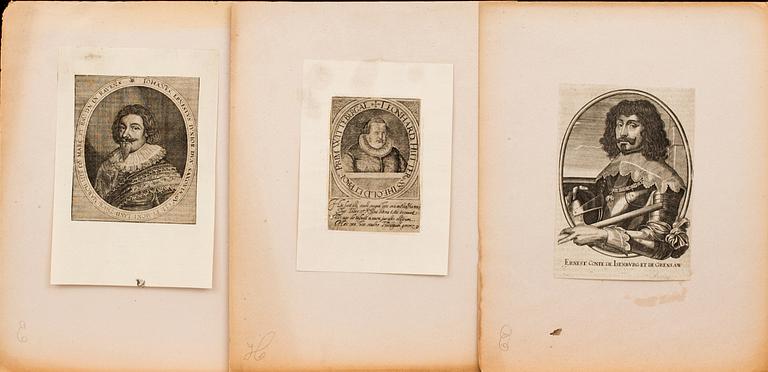 15 1600-1800 copper plates.