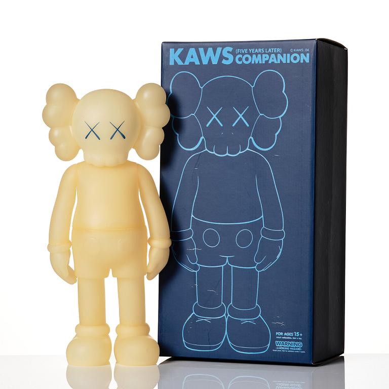 KAWS, Companion (Five Years Later) (Blue Glow in the dark).