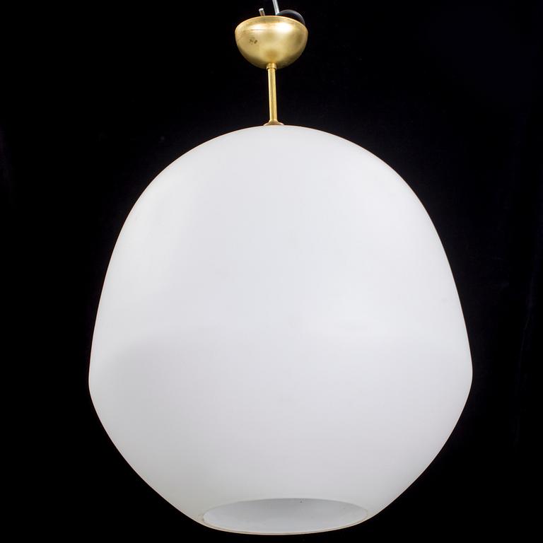 TAKLAMPA, 1900-talets mitt. Höjd 70 cm.