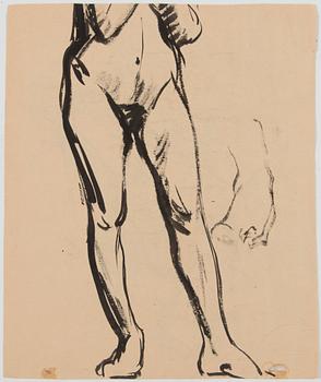 Santeri Salokivi, Nude Studies of Women, 5 pcs.