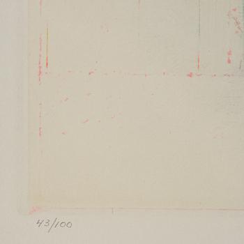 Krishna Reddy, Untitled from: "Hommage aux Prix Nobel" (The Nobel Prize Portfolio).