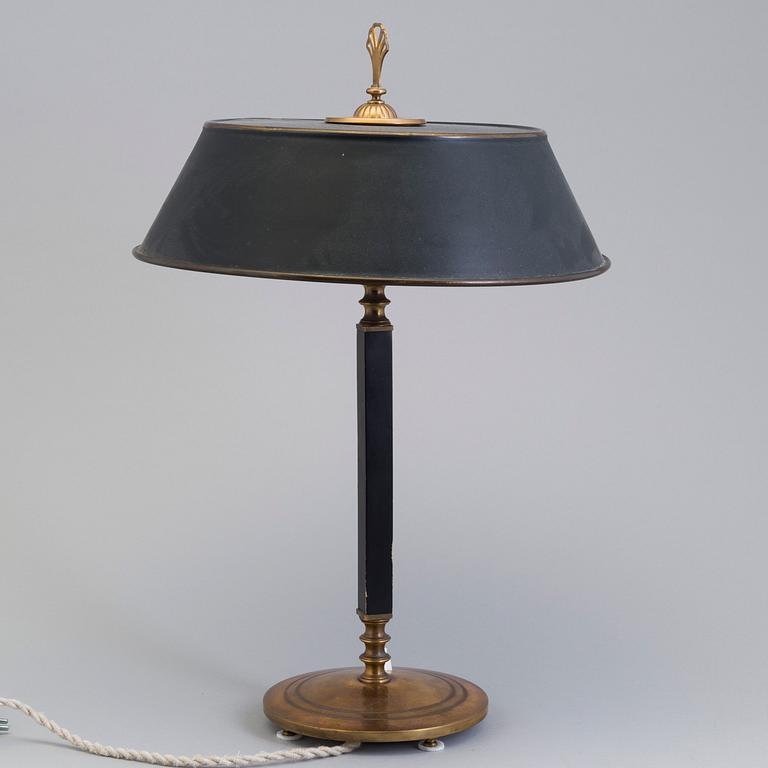 A tablelamp by Böhlmarks Lampfabrik, model 6942, Stockholm, ca 1928-30.