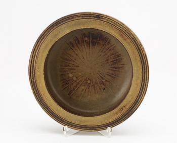 A Wilhelm Kåge 'Farsta' stoneware bowl, Gustavsberg Studio 1951.