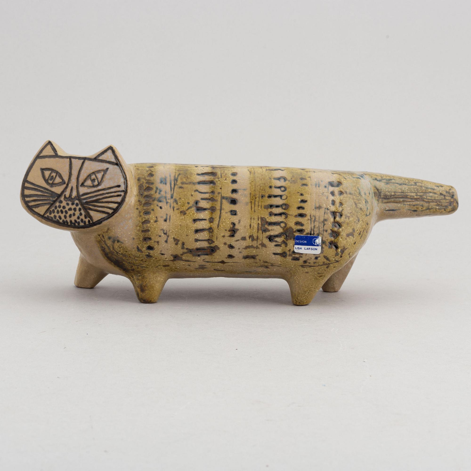 Lisa Larson, figurin, stengods, Gustavsberg.