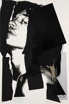 502. Andy Warhol, "Mick Jagger".