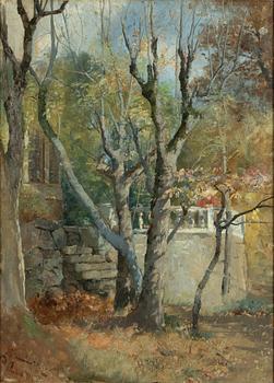 Elisabeth Warling, Gazebo in the park.