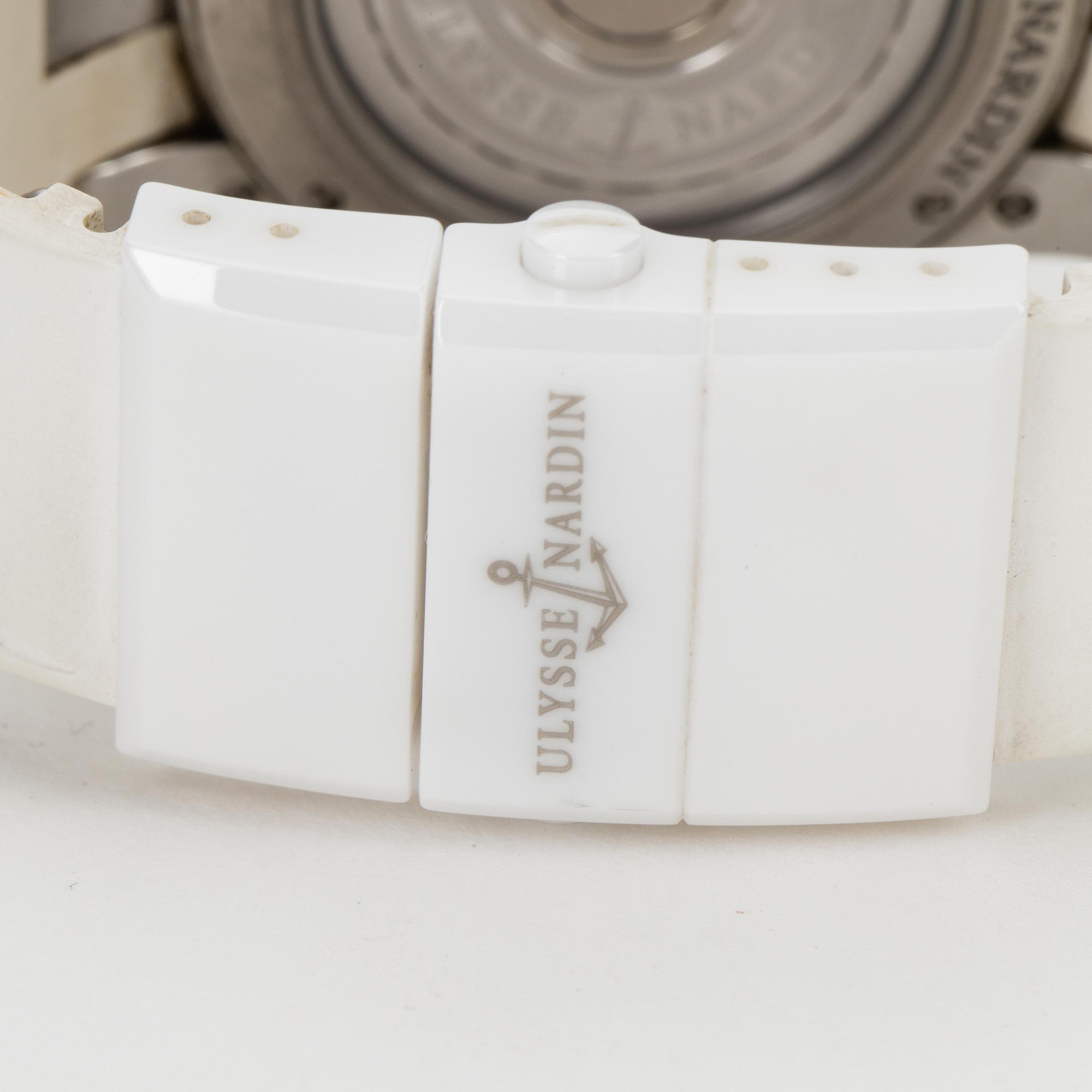 ULYSSE NARDIN, Executive Dual Time, armbandsur, 40 mm.