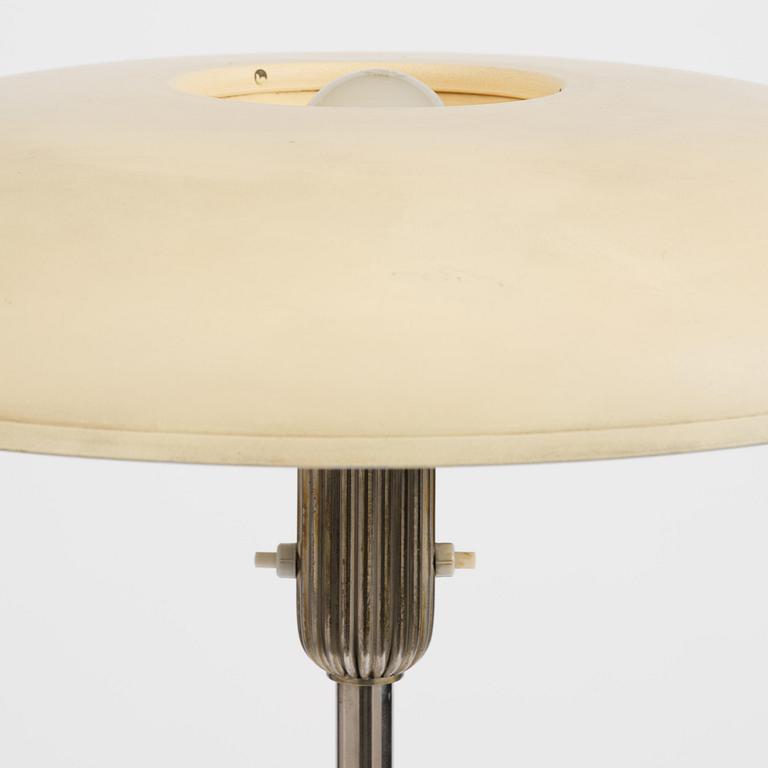Harald Notini, a floor lamp, Arvid Böhlmarks Lampfabrik, Stockholm, 1930s.