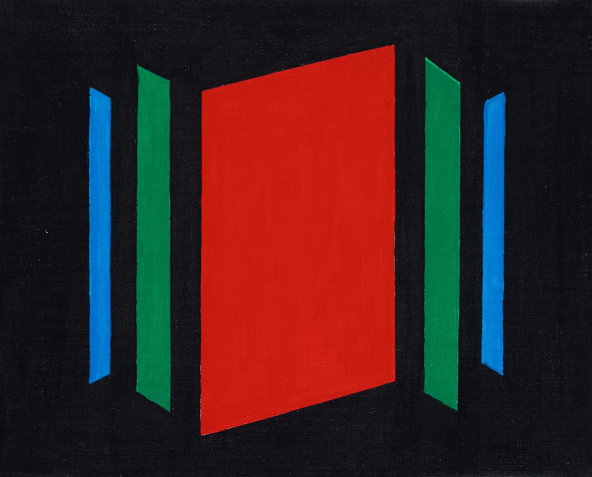 ERIC H OLSON, acrylic on canvas, signed verso.