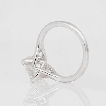 RING med diamant 3.07ct. Kvalitet I/SI2, excellent cut enligt GIA cert.