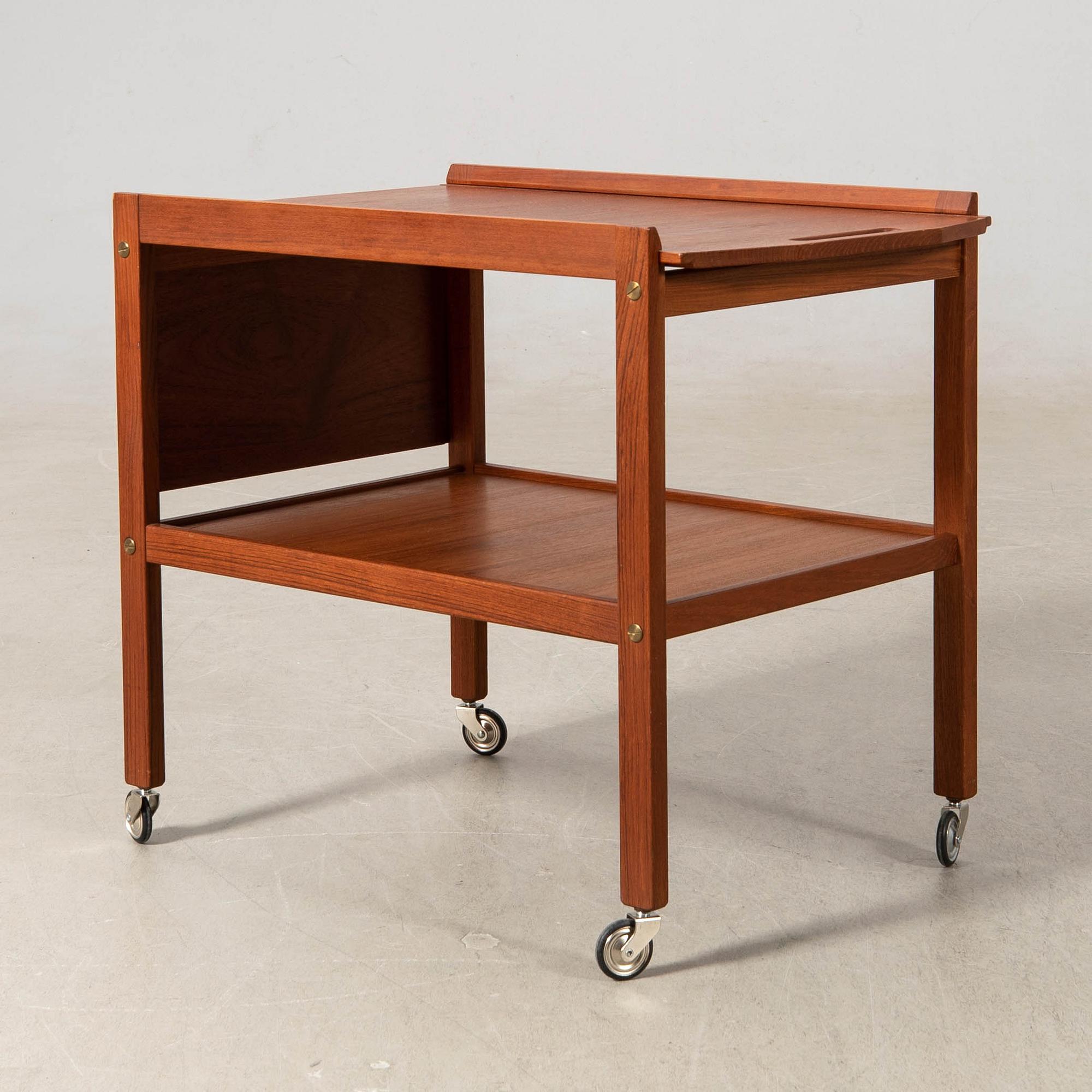Serving cart, Gustavssons Möbelfabrik, Brittatorp, second half of the 20th century.