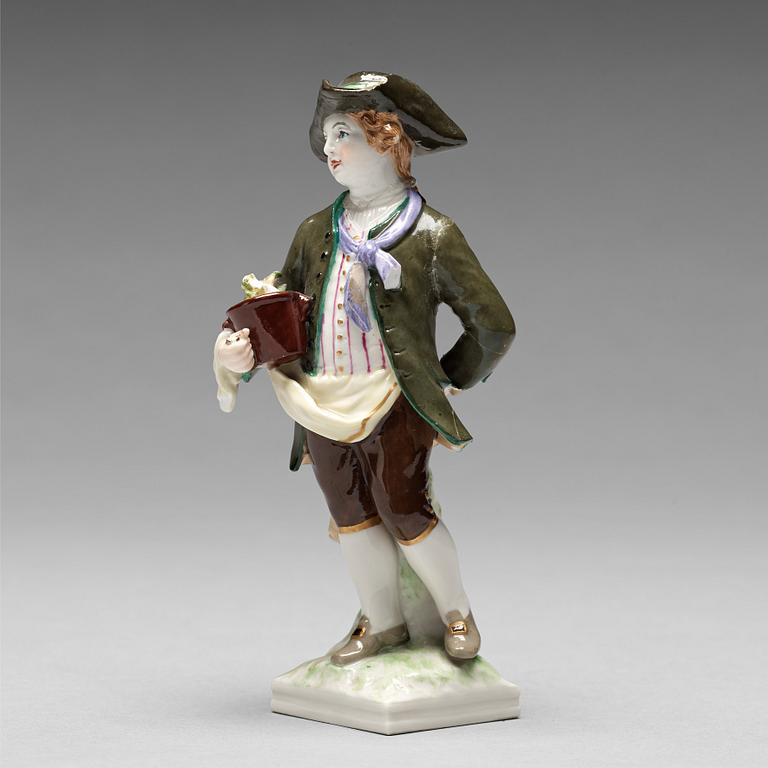 A Berlin figurine, late 19th/early 20th Century.