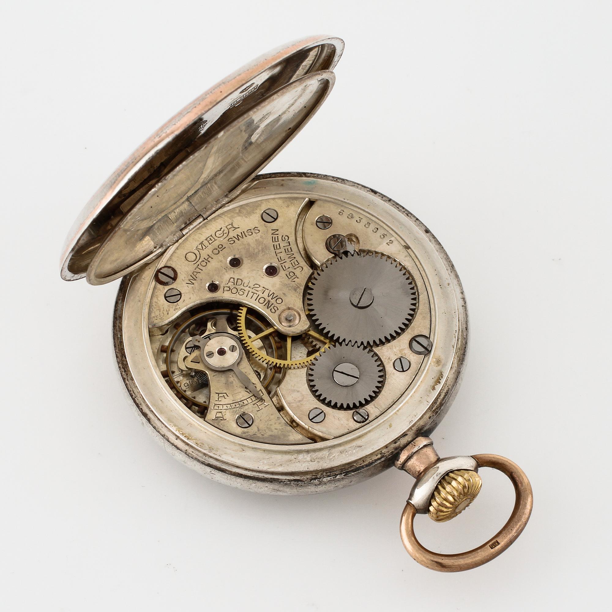 OMEGA, pocketwatch, 49,5 mm.