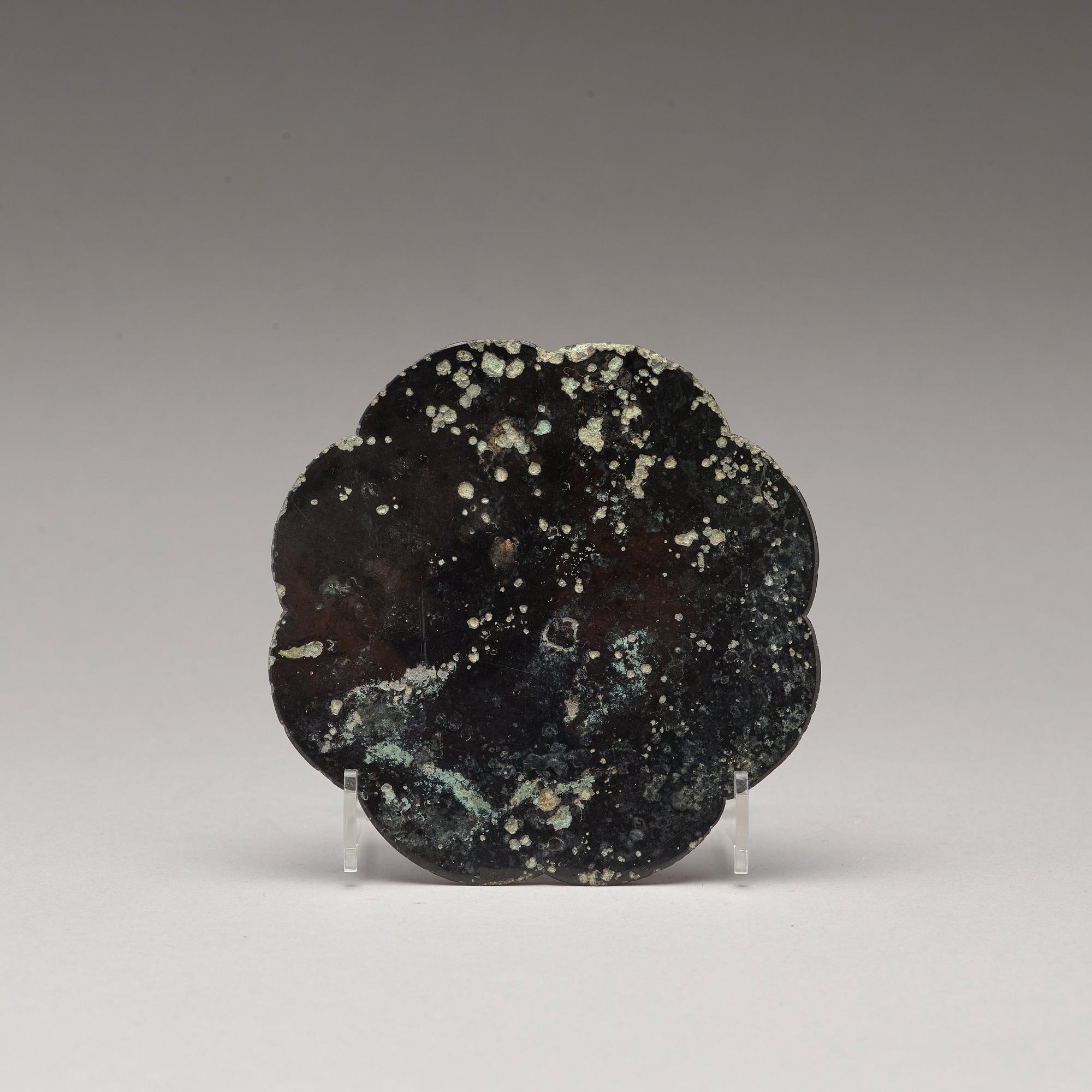 SPEGEL, brons. Tangdynastin (618-907 e.Kr.).