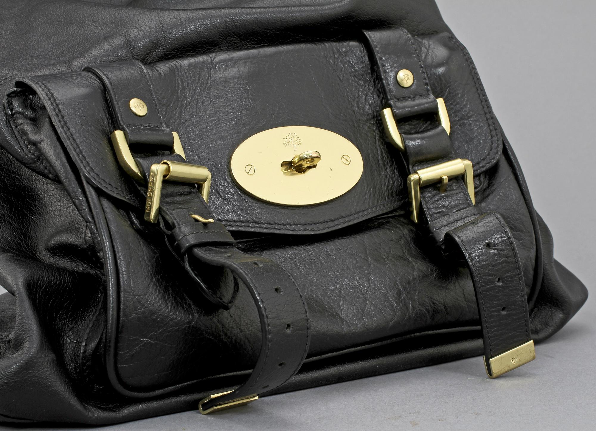 HANDVÄSKA, "Alexa Hobo", Mulberry, 2010-tal.
