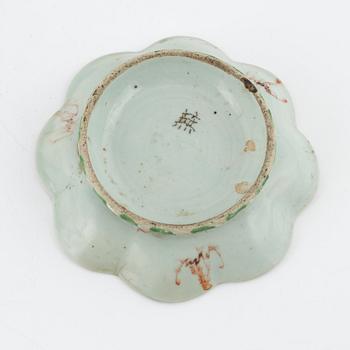 Skålar, 2 st, porslin, Kina, 1900-talets början.