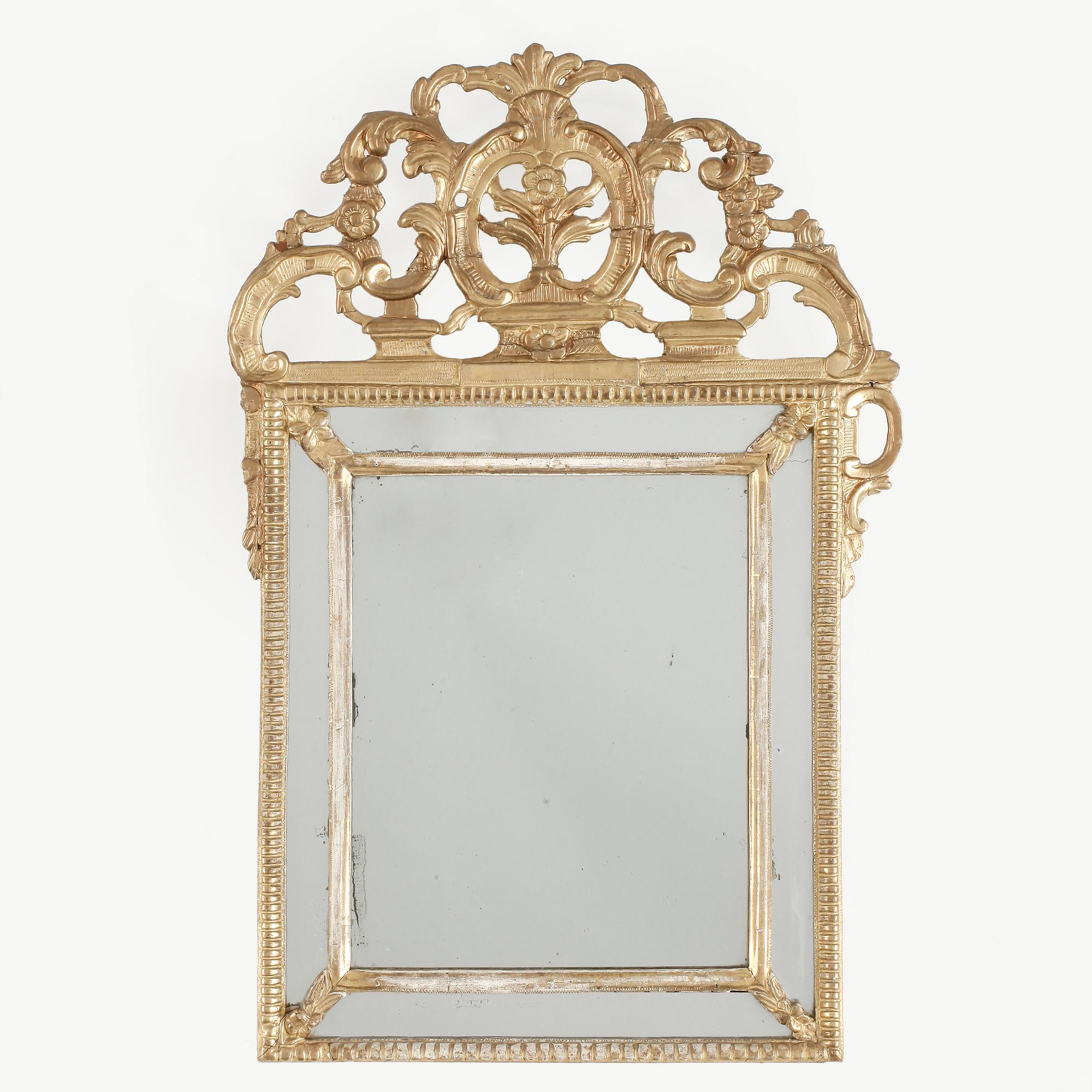 SPEGEL, transition senbarock/rokoko, 1800-tal.