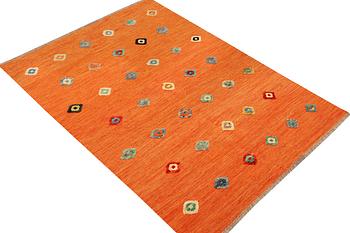 An Afghan Kelim rug, c. 173 x 127 cm.