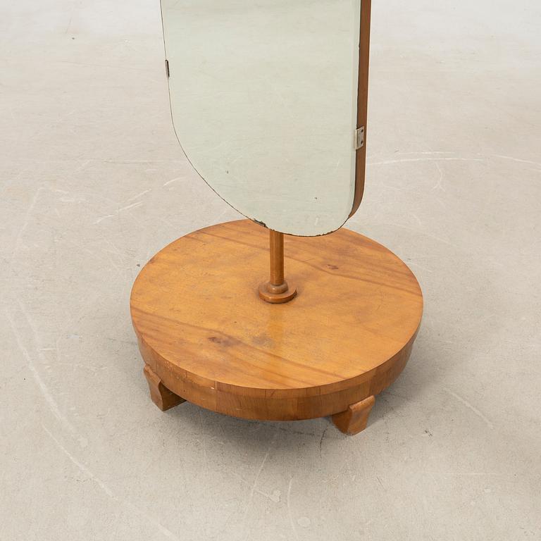 Floor mirror, first half of the 20th century.