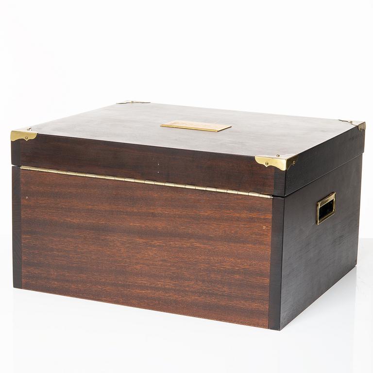 Cutlery service, 96 pieces, silver, model "Viktoria", Auran Kultaseppä Oy, Turku, Finland 1982.