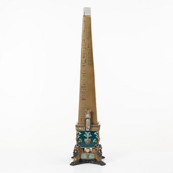 Lladró, figurin, "Thothmes I Obelisk (ochre)", Spanien.