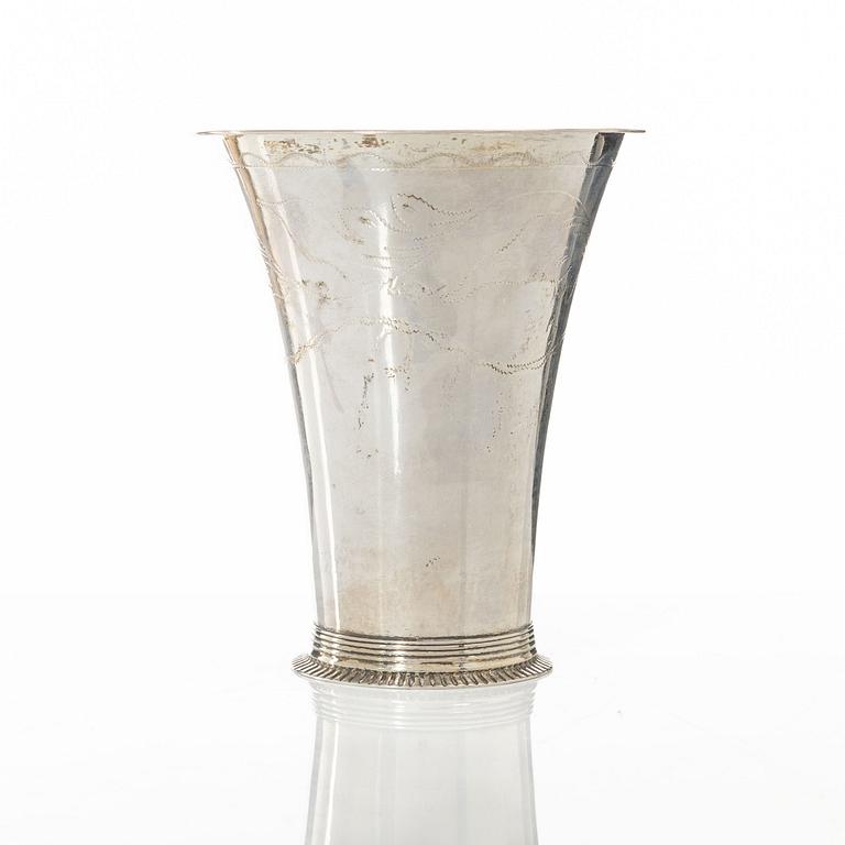 Nils Tornberg, bägare, silver, Linköping 1806.