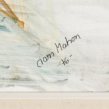 LARS MATSON, oil on panel, signed and dated 76.