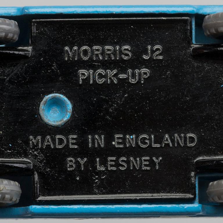 LESNEY MATCHBOX SERIES,4 st, bland annat Morris J2 Pick-Up RW 60A-1.